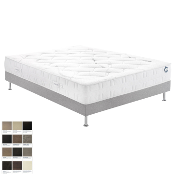 Ensemble Matelas Bultex nano I-NOVO 9400 Sommier Confort Ferme