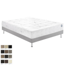 Ensemble Matelas Bultex nano I-NOVO 9400 Sommier Confort Ferme