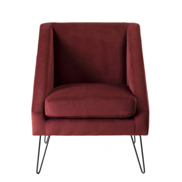 Fauteuil AGATHA Rouge