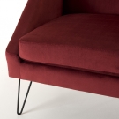 Fauteuil AGATHA Rouge