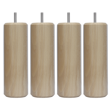 Pied MARGOT Bois Cylindrique 
