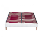 Sommier tapissier Bultex Confort Morphologique Bi-Lattes 14 cm