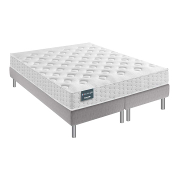 Ensemble Dunlopillo JACINTHE Sommier Confort Ferme