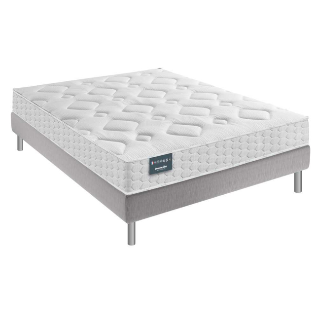 Ensemble Dunlopillo CAMELIA Sommier Confort Ferme Ensemble Dunlopillo CAMELIA Sommier Confort Ferme