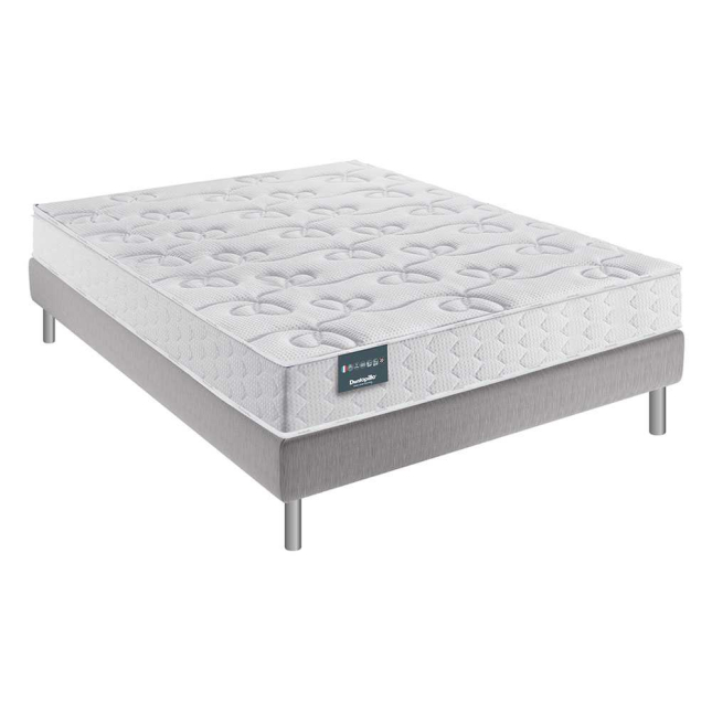 Ensemble Dunlopillo LYS Sommier Confort Ferme Ensemble Dunlopillo LYS Sommier Confort Ferme