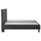Sommier Epeda Enchanteur Boxspring 3 en 1 Gris Chiné