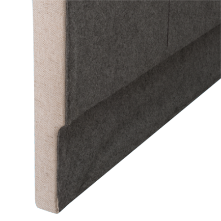 Sommier Epeda Enchanteur Boxspring 3 en 1 Chenillé Lin
