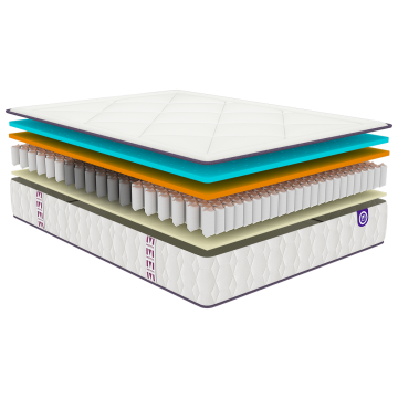 Matelas Merinos Full Bed - 651 Ressorts ensachés