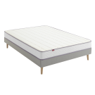 Ensemble Merinos Cool Morning - Mousse Haute Densité + Sommier Confort Ferme