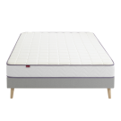 Ensemble Merinos Cool Morning - Mousse Haute Densité + Sommier Confort Ferme
