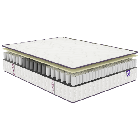 Ensemble Merinos Full Bed - 651 Ressorts ensachés + Sommier Confort Medium