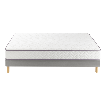 Ensemble Merinos Happy Day - 520 Ressorts ensachés + Sommier Self Kit