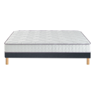 Ensemble Merinos Morning Routine - 580 Ressorts ensachés + Sommier Confort Medium