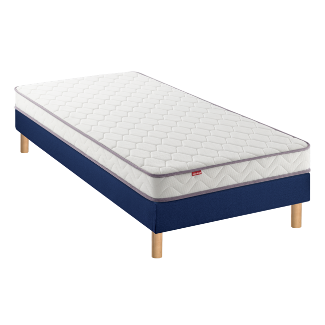 Ensemble Merinos Positive Lit - Mousse Polyuréthane + Sommier Confort Ferme Ensemble Merinos Positive Lit - Mousse Polyuréthane + Sommier Confort Ferme