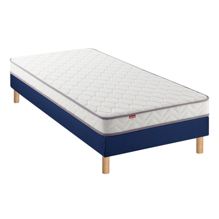 Ensemble Merinos Positive Lit - Mousse Polyuréthane + Sommier Confort Ferme
