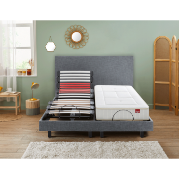 Sommier Électrique Epeda HORIZON Chiné Gris