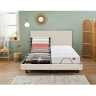 Sommier Électrique Epeda HORIZON 2 en 1 Lin Naturel