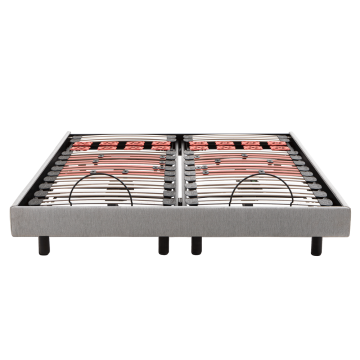 Ensemble Électrique Epeda ESCAPADE + Matelas BALADE Ferme - Gris Impérial