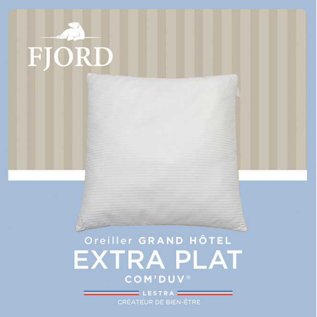 Oreiller Lestra Fjord Spécial Sommeil sur le ventre 
