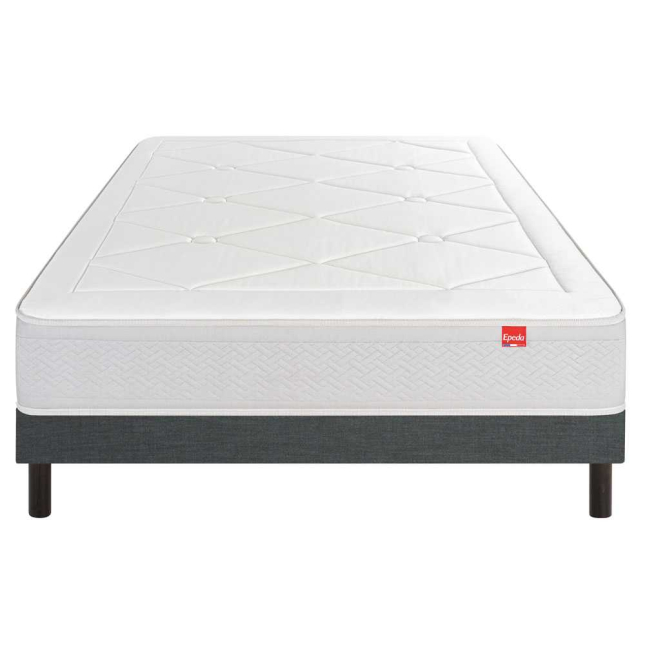 Ensemble Epeda Échappée + Sommier Confort Ferme Ensemble Epeda Échappée + Sommier Confort Ferme