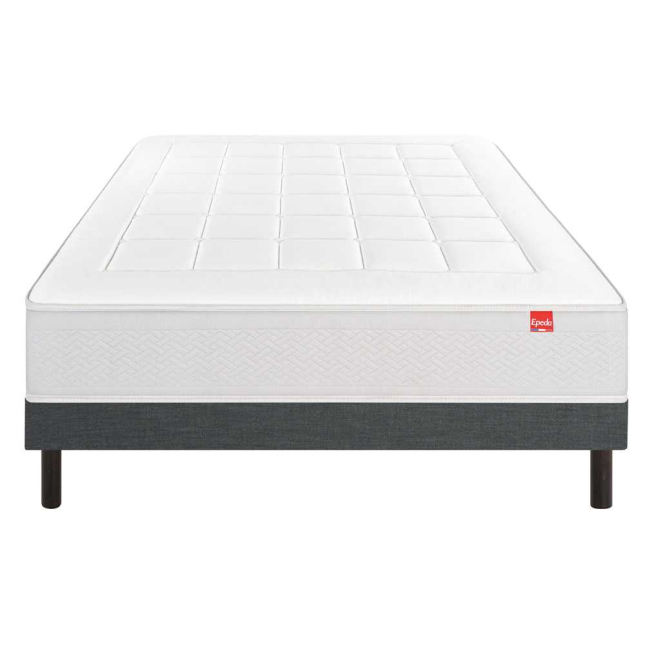 Ensemble Epeda Escapade + Sommier Confort Ferme Ensemble Epeda Escapade + Sommier Confort Ferme