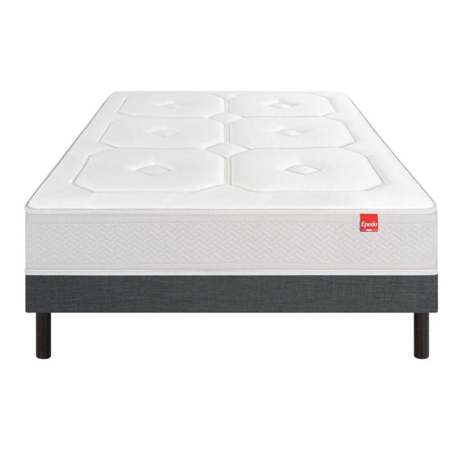 Ensemble Epeda Beau Séjour + Sommier Confort Ferme 200x200 - Double Sommier