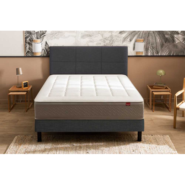 Ensemble Epeda Inoubliable + Sommier Confort Medium 120x190