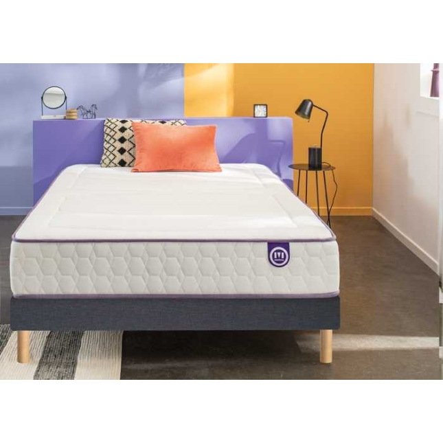 Ensemble Merinos Beauty Bed - 560 Ressorts ensachés + Sommier Confort Medium