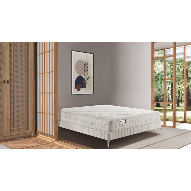 Matelas Simmons First FR.3 - 630 ressorts ensachés SenSoft Evolution Matelas Simmons First FR.3 - 630 ressorts ensachés SenSoft Evolution