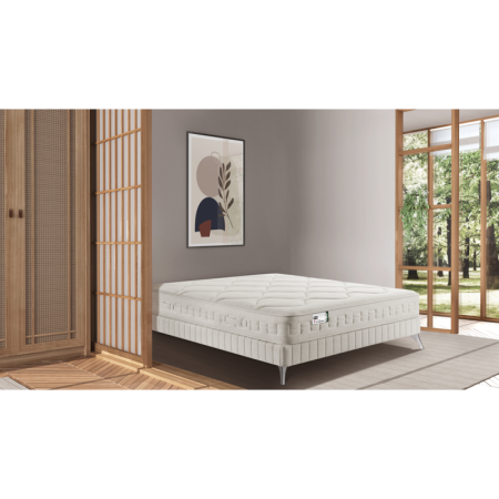 Ensemble Simmons FIRST FR.3 + Sommier Confort Ferme