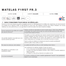 Ensemble Simmons FIRST FR.3 + Sommier Confort Ferme