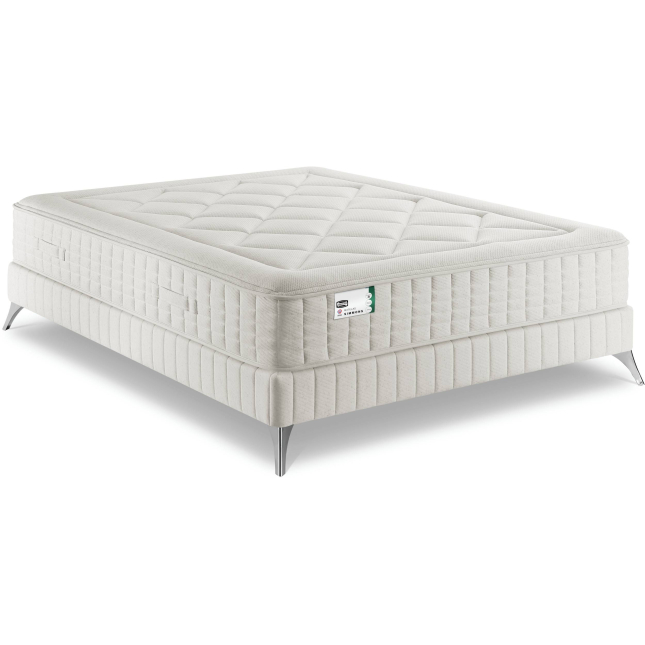 Ensemble Simmons FIRST FR.4 + Sommier Confort Ferme Ensemble Simmons FIRST FR.4 + Sommier Confort Ferme