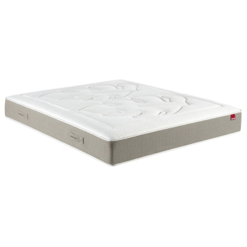 Matelas GENERIQUE Lot de 2 Matelas 100x200 Soutien Très Ferme - Déhoussable  - Housse Lavable à 30° - Mousse Poli Lattex Indéformable - Hauteur 19 cm +  2 Protèges