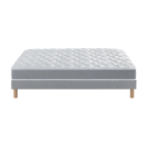 Ensemble Matelas Douces Nuits Cicareve - 667 ressorts ensachés + Sommier Base Morpho