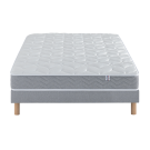 Ensemble Matelas Douces Nuits Cicareve - 667 ressorts ensachés + Sommier Base Morpho