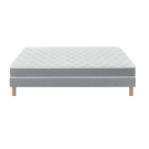 Ensemble Matelas Douces Nuits Aline 598 Ressorts ensachés + Sommier Base Morpho