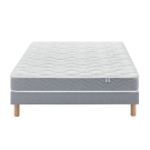 Ensemble Matelas Douces Nuits Aline 598 Ressorts ensachés + Sommier Base Ferme