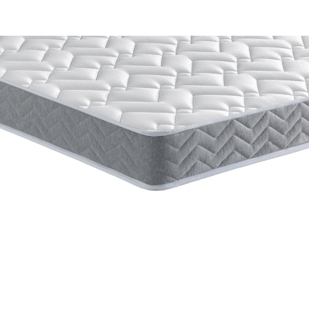 Ensemble Matelas Douces Nuits Maeva Mousse HR 35g/m3 + Sommier Base Ferme