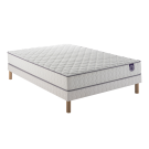 Ensemble Merinos Well Bed - 520 Ressorts ensachés + Sommier Confort Ferme