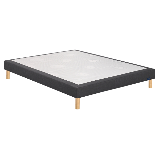 Sommier Bultex MEDIANO Confort Medium Morphologique - Gris Foncé Sommier Bultex MEDIANO Confort Medium Morphologique - Gris Foncé