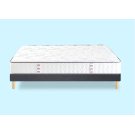 Ensemble Merinos Cosy Lit - 580 Ressorts ensachés + Sommier Confort Medium