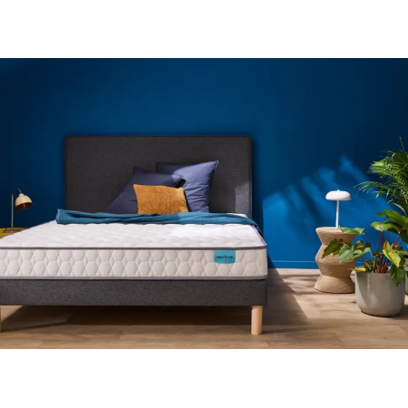 Ensemble Merinos Optilit - Mousse Haute Densité + Sommier Confort Ferme