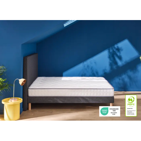 Ensemble Merinos Optilit - Mousse Haute Densité + Sommier Confort Ferme