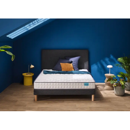Ensemble Merinos Optilit - Mousse Haute Densité + Sommier Confort Ferme