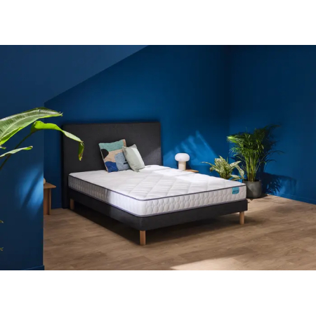 Ensemble Matelas Merinos Chill Bed - Mousse Haute Densité + Sommier Confort Ferme