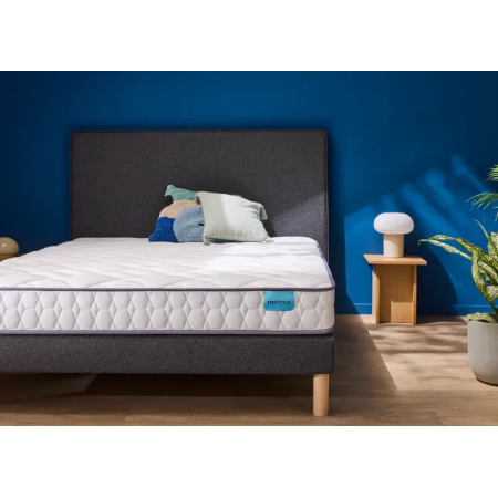 Ensemble Matelas Merinos Chill Bed - Mousse Haute Densité + Sommier Confort Ferme