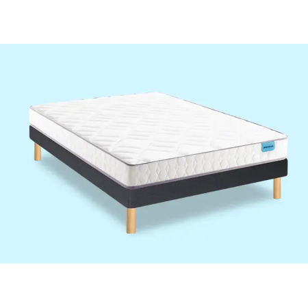 Ensemble Matelas Merinos Chill Bed - Mousse Haute Densité + Sommier Confort Ferme