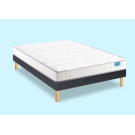 Ensemble Matelas Merinos Chill Bed - Mousse Haute Densité + Sommier Confort Ferme