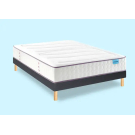 Ensemble Merinos Beauty Bed - 560 Ressorts ensachés + Sommier Confort Ferme