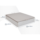 Sommier Lit Coffre Bultex Space Up